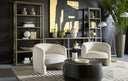 Bergen Ivory Lounge Chair Mircea by Matho Sun, view 8