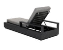 Charcoal Lanikai Salt And Pepper Lounger Tavira by Matho Sun, view 6