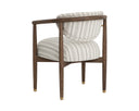 Antique Brown Gifford Script Dining Armchair Sigrid by Matho Sun, view 4