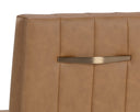 Milliken Cognac Barstool Wilbur by Matho Sun, view 7