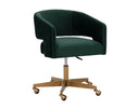 Deep Green Sky Office Chair Claren by Matho Sun