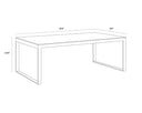 Low Coffee Table Evert by Matho Sun, view 4