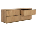 Rustic Oak Dresser Kalla by Matho Sun, view 4