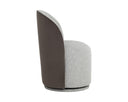 Belfast Heather Grey / Meg Ash Dining Chair Cavoli Swivel by Matho Sun, view 3
