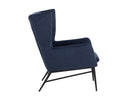 Belfast Navy Lounge Chair Kasen by Matho Sun, view 6
