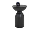 Black End Table Goya by Matho Sun, view 2
