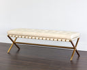 Gold Bravo Cream Bench Kenji by Matho Sun, view 4