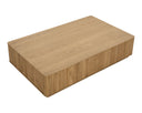 Rectangular Rustic Oak Coffee Table Kalla by Matho Sun, view 4