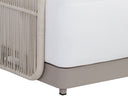 Greige Stinson White Sofa Allariz by Matho Sun, view 3