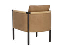 Ludlow Sesame Leather Lounge Chair Wilder by Matho Sun, view 4