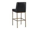 Coal Black Barstool Leighland by Matho Sun, view 3