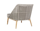 Palazzo Taupe Lounge Chair Andria by Matho Sun, view 4