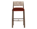 Dark Bronze Meg Rust / Terri Nutmeg Barstool Bayard by Matho Sun, view 2