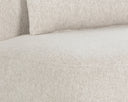 Dove Cream Chair Soraya Swivel Armless by Matho Sun, view 6