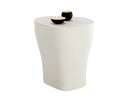 Large White End Table Dali by Matho Sun