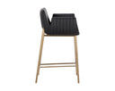 Bravo Black Counter Stool Lucano by Matho Sun, view 3