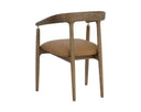 Milliken Cognac Dining Armchair Valmont by Matho Sun, view 4