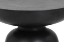 Black End Table Lucida by Matho Sun, view 3