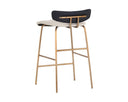 Dillon Cream / Dillon Black Counter Stool Lorelei by Matho Sun, view 3