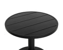 Round Black 36" Bistro Table Merano by Matho Sun, view 3