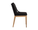 Natural Arashi Black Dining Chair Sorrento by Matho Sun, view 5