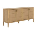 Rustic Oak Sideboard Etienne by Matho Sun, view 2