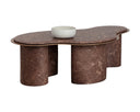 Marble Look Mocha Coffee Table Isola by Matho Sun