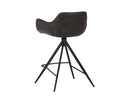 Town Grey Counter Stool Owen Swivel by Matho Sun, view 3