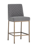Dark Grey Counter Stool Leighland by Matho Sun