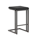 Grey Onyx Counter Stools set of 2 Boone by Matho Sun