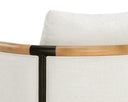 Heather Ivory Tweed Lounge Chair Wilder by Matho Sun, view 8