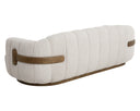 Warm Brown Dove Cream Sofa Tadeo by Matho Sun, view 3