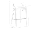 Ivanhoe Pine Barstool Astra by Matho Sun, view 6