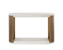 White Console Table Cavette by Matho Sun, view 3
