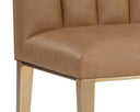 Milliken Cognac Dining Chairs set of 2 Wilbur by Matho Sun, view 5