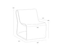 Grey Lounge Chair Odyssey by Matho Sun, view 8