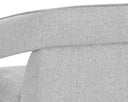 Belfast Heather Grey Lounge Chair Kendrick Swivel by Matho Sun, view 8