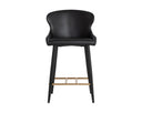 Bravo Black Counter Stool Evora by Matho Sun, view 2