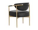 Bravo Black Dining Armchair Heloise by Matho Sun, view 4