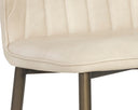 Bravo Cream Dining Chairs set of 2 Clinton by Matho Sun, view 7