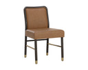 Milliken Cognac Dining Chairs set of 2 Jeno by Matho Sun