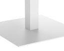 Square White Bar Table Merano by Matho Sun, view 5