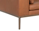 Behike Saddle Leather Sofa Burr by Matho Sun, view 5