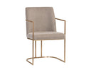 Belfast Oyster Shell Dining Armchair Rayla by Matho Sun