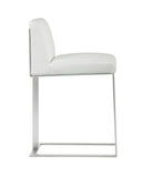 Stainless Steel Cantina White Counter Stool Dean by Matho Sun, view 2