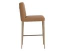 Milliken Cognac Barstool Wilbur by Matho Sun, view 3
