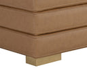 Milliken Cognac Banquette Radcliff by Matho Sun, view 4