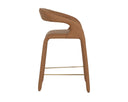 Milliken Cognac Counter Stool Atika by Matho Sun, view 3