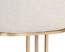 Belfast Oatmeal Dining Chairs set of 2 Rayla by Matho Sun, view 7