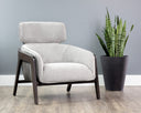 Polo Club Stone / Overcast Grey Lounge Chair Maximus by Matho Sun, view 5